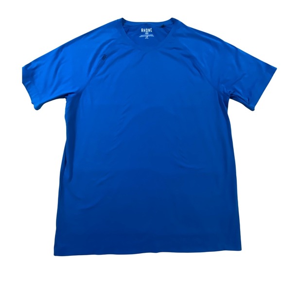 RHONE Other - RHONE Mens‎ Athletic Performance T Shirt Blue L G Short Sleeve Crew Neck